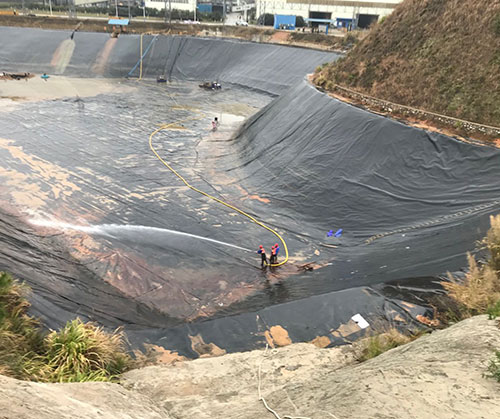 四会废水池清理
