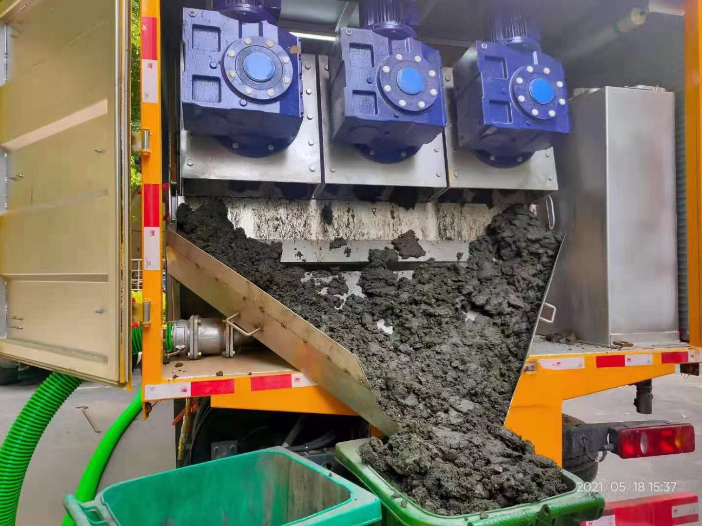 四会化粪池清掏城市维护站-泥浆净化干湿分离处理